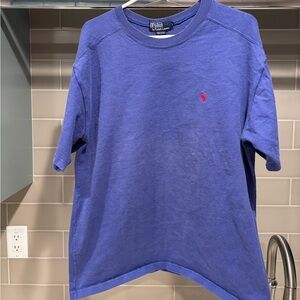 Vintage 90s Polo Ralph Lauren Made in USA Thick Tee Size L